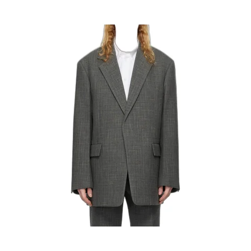 Long-Sleeved Suit Coat