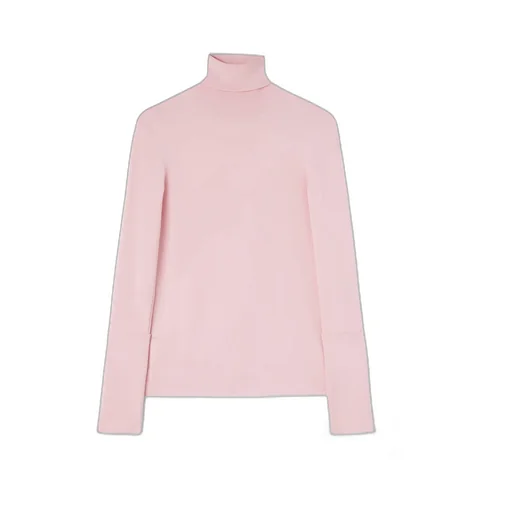 High-Neck Ribbed Sweater