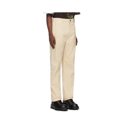 Button-Fastened Straight-Leg Jeans