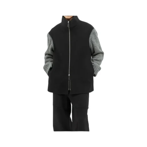 Knitted Zipped Jacket