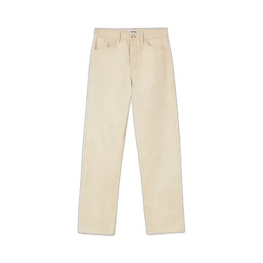 Button-Fastened Straight-Leg Jeans