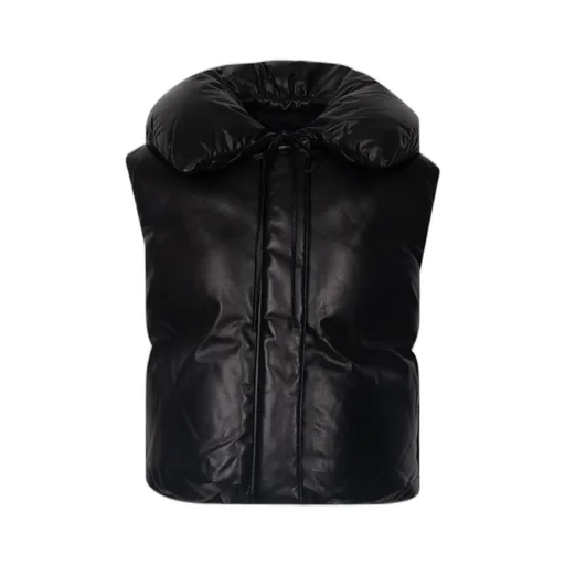Leather Padded Gilet