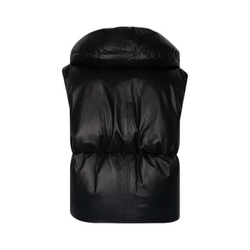 Leather Padded Gilet