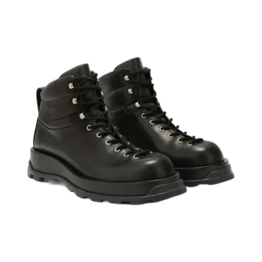 Lace-Up Ankle Boots