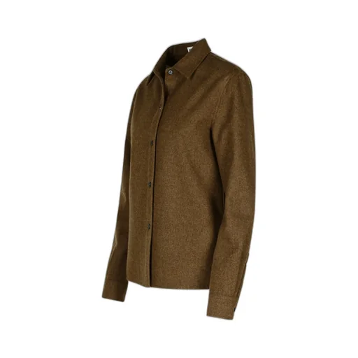 Long-Sleeved Button-Up Shirt
