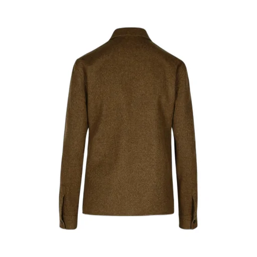 Long-Sleeved Button-Up Shirt
