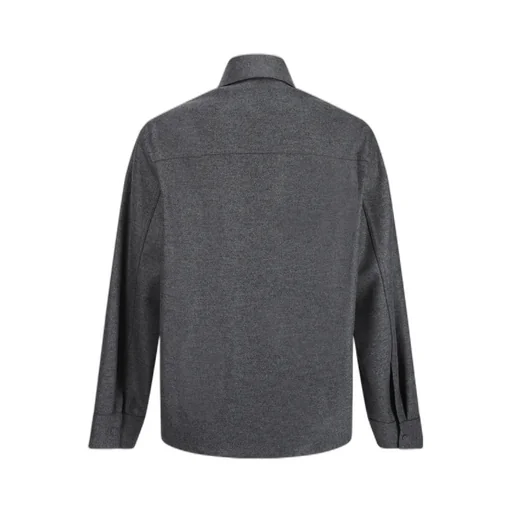 Buttoned Long-Sleeved Shirt