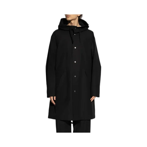 Logo Printed Hooded Parka