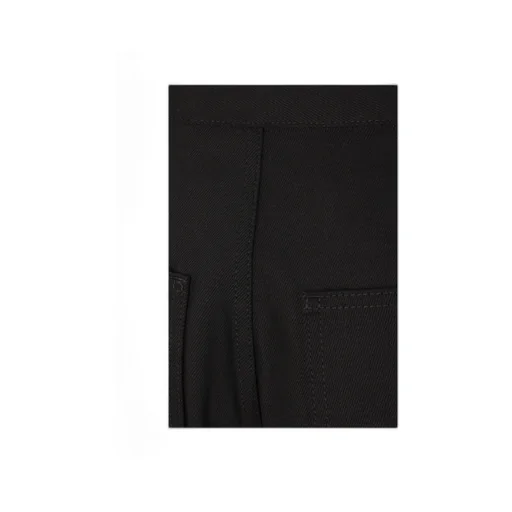 Straight-Leg Denim Trousers