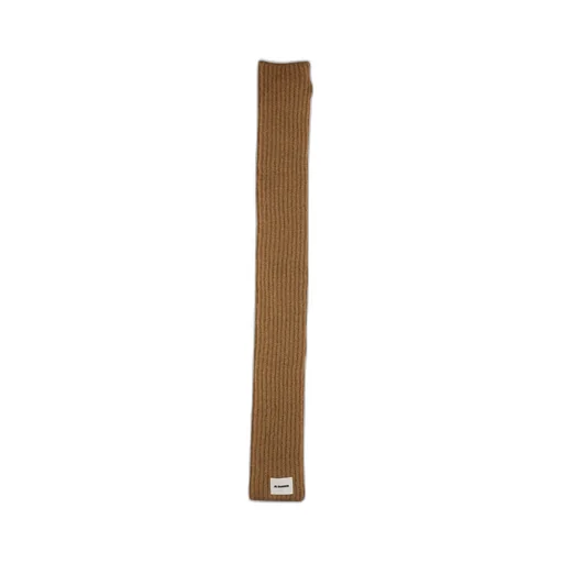 Logo-Patch Knitted Scarf