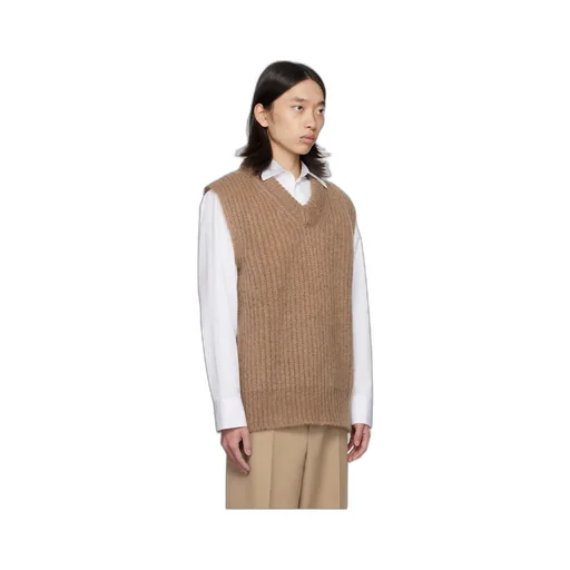 Sleeveless Knitted Sweater