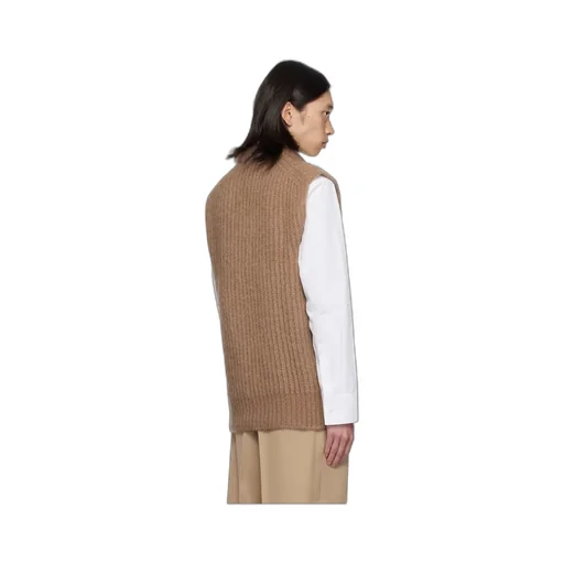 Sleeveless Knitted Sweater