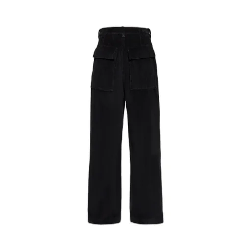 Straight-Leg Corduroy Trousers