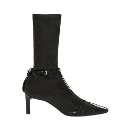 High-Heeled Ankle Boots