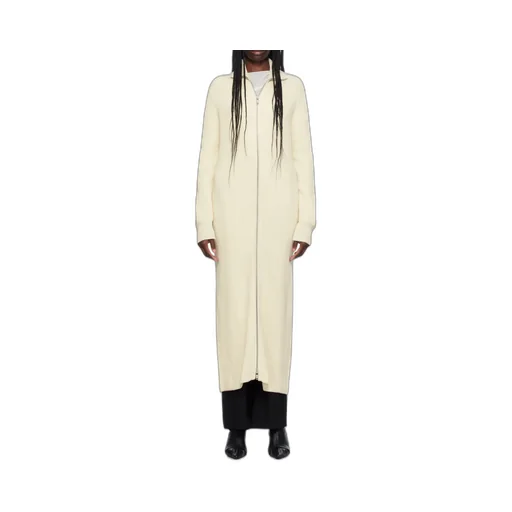 Ribbed-Knit Straight Hem Maxi Dress