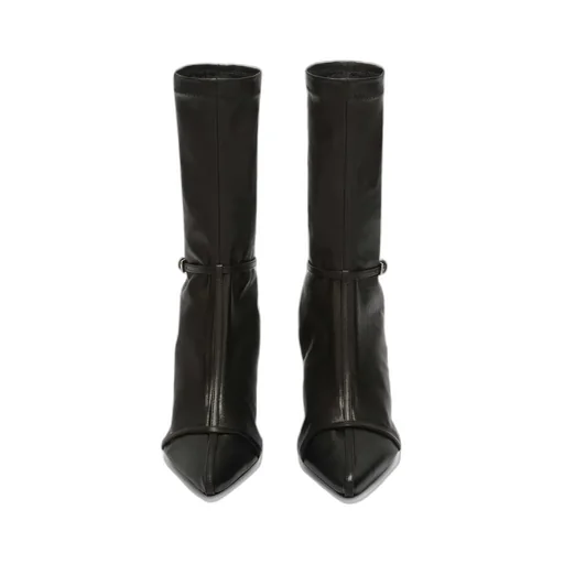 High-Heeled Ankle Boots