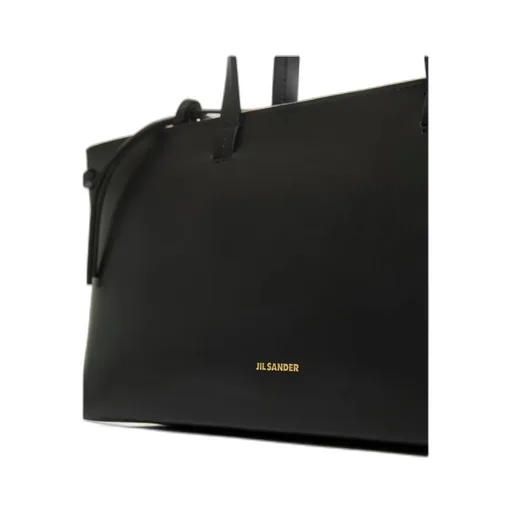 Logo Printed Top Handle Bag