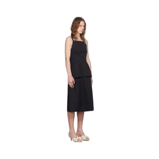 Square Neck Sleeveless Dress