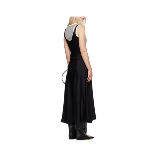 Low Round Neck Dress