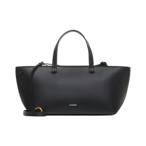 Logo Printed Top Handle Bag