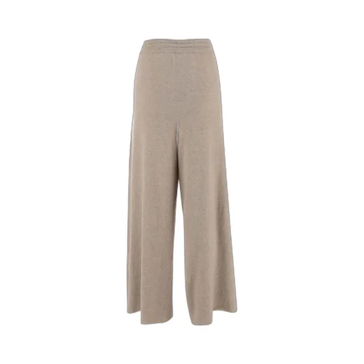 Drawstring Wide-Leg Trousers