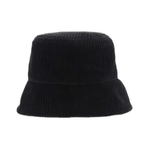 Corduroy Wide Brim Bucket Hat