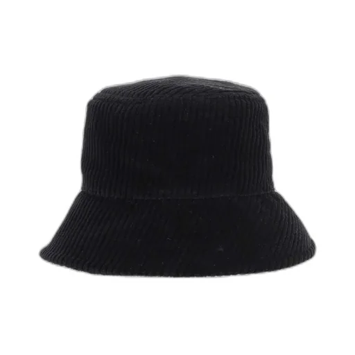 Corduroy Wide Brim Bucket Hat