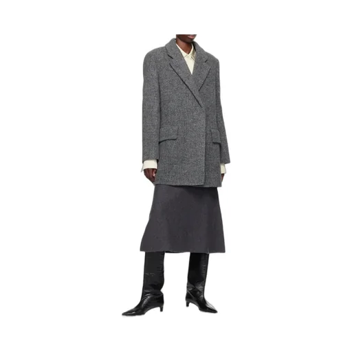 MÉLange-Effect Felted Blazer