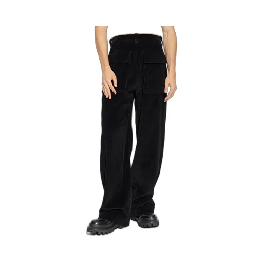 Straight-Leg Corduroy Trousers