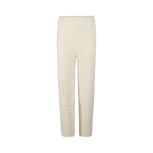 Ribbed Straight Leg Track Pants