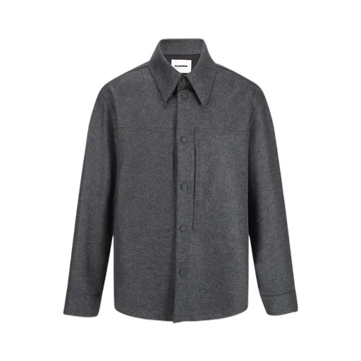 Buttoned Long-Sleeved Shirt