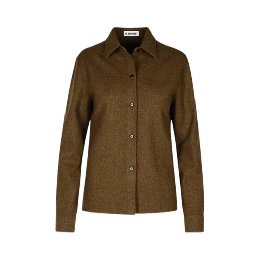 Long-Sleeved Button-Up Shirt