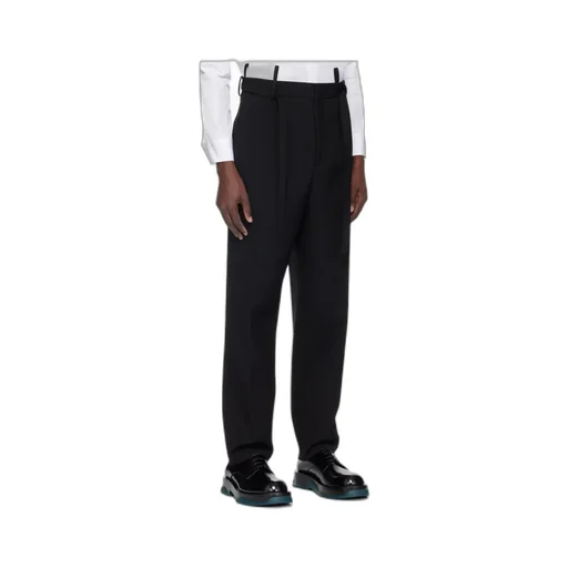 Belted Tailored Trousers