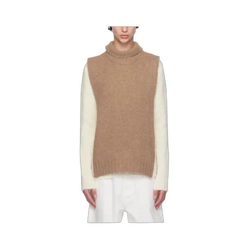 Rib Turtleneck Vest