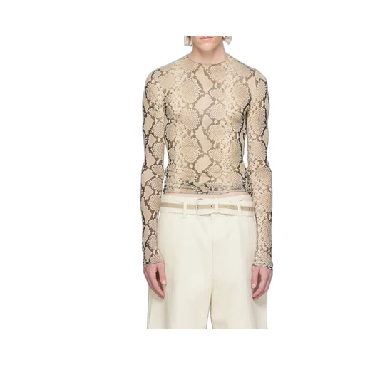 Printed Long-Sleeved T-Shirt