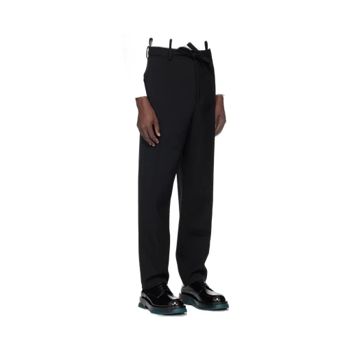 Belted Tailored Trousers