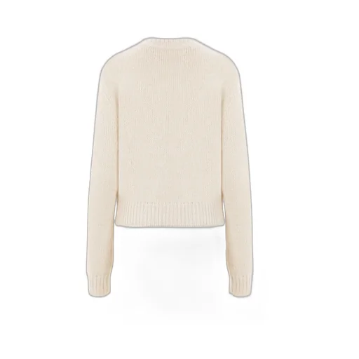 Long-Sleeved Knitted Jumper