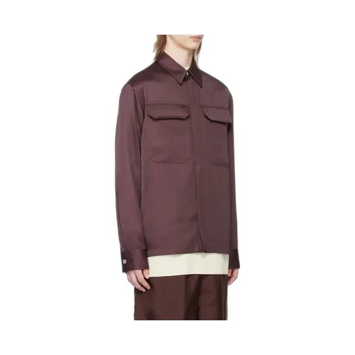 Flap Pocket Long-Sleeved Shirt