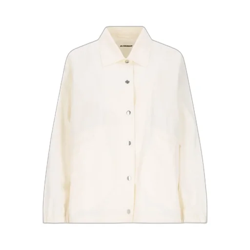 Logo-Printed Textured Jacket