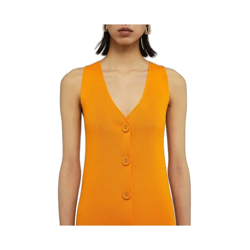 Sleeveless Knitted Mini Dress
