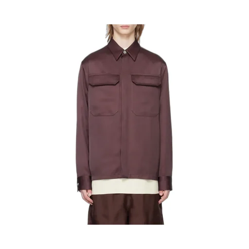 Flap Pocket Long-Sleeved Shirt