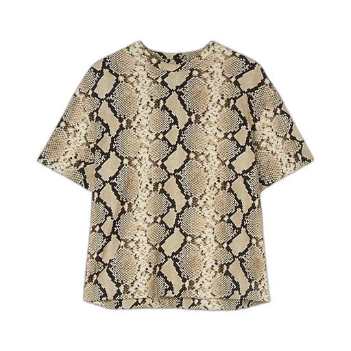 Python Printed Crewneck T-Shirt