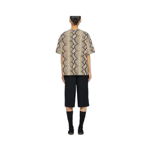 Python Printed Crewneck T-Shirt