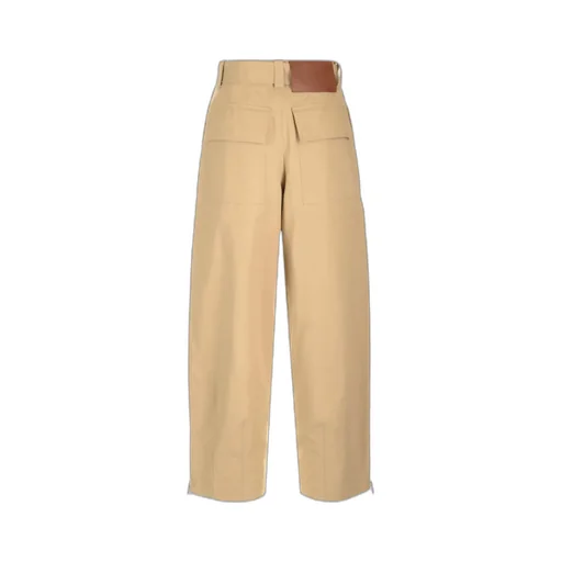 Belted Straight-Leg Trousers