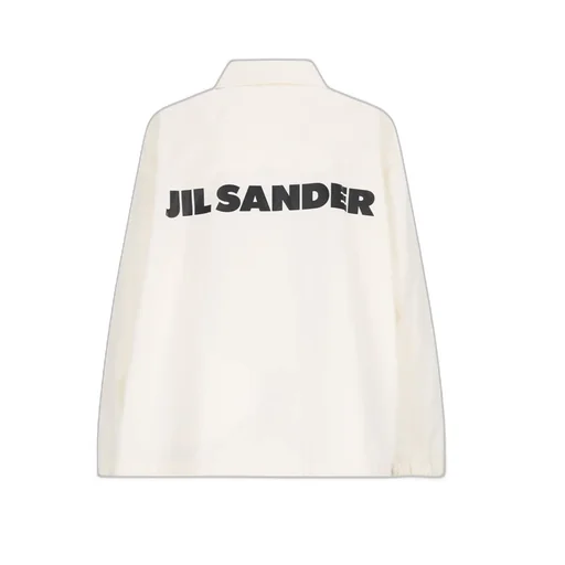 Logo-Printed Textured Jacket