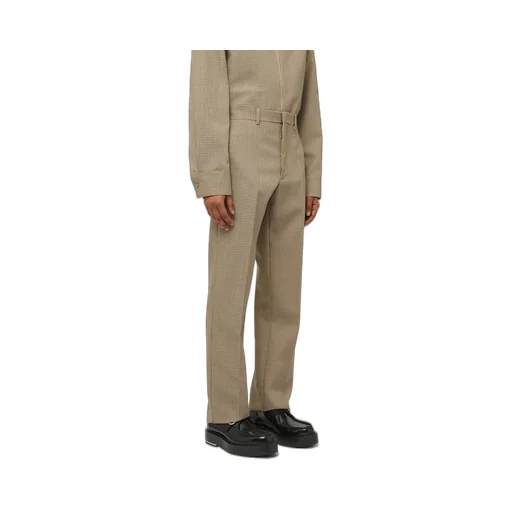 Tailored Checked Trousers