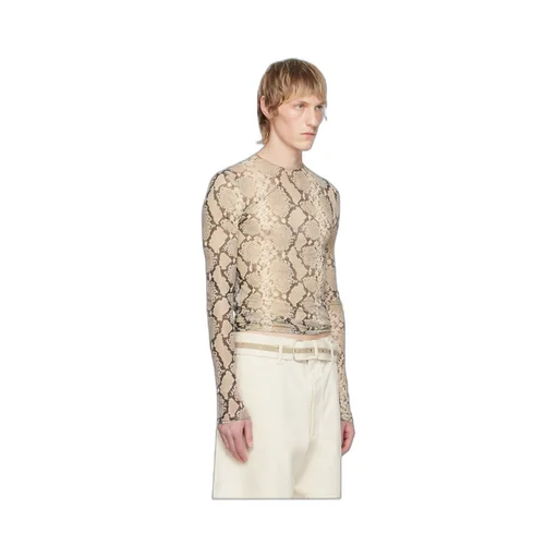 Printed Long-Sleeved T-Shirt