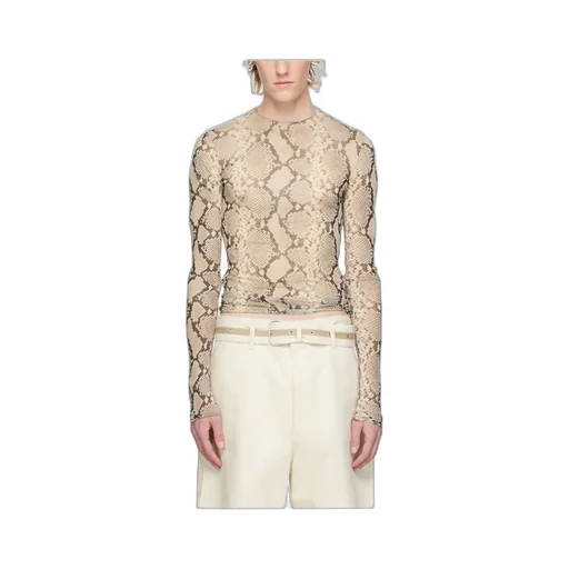 Printed Long-Sleeved T-Shirt
