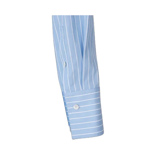 Striped Midi Shirt Dress