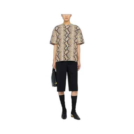 Python Printed Crewneck T-Shirt